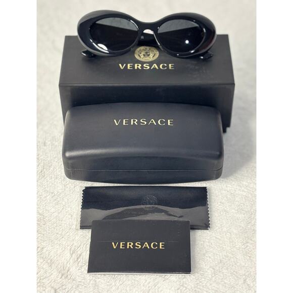 NIB Versace 4456U size 52*19*140 black Full inclusion - Picture 3 of 6